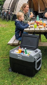 Coolmove 40 Travel frigorifero portatile a compressore ambientato in campeggio