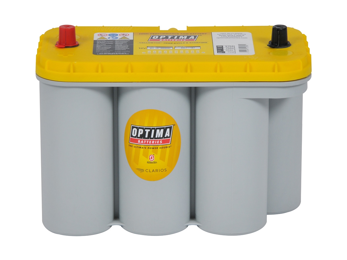 Optima YTS 75 Ah batteria
