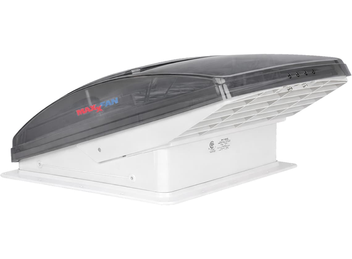 Maxxfan Deluxe oblò tetto con ventilatore - Transparant