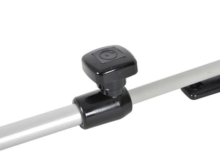 Obelink braccetto finestra fissaggio a vite con maniglia girevole 16 cm - sinistra