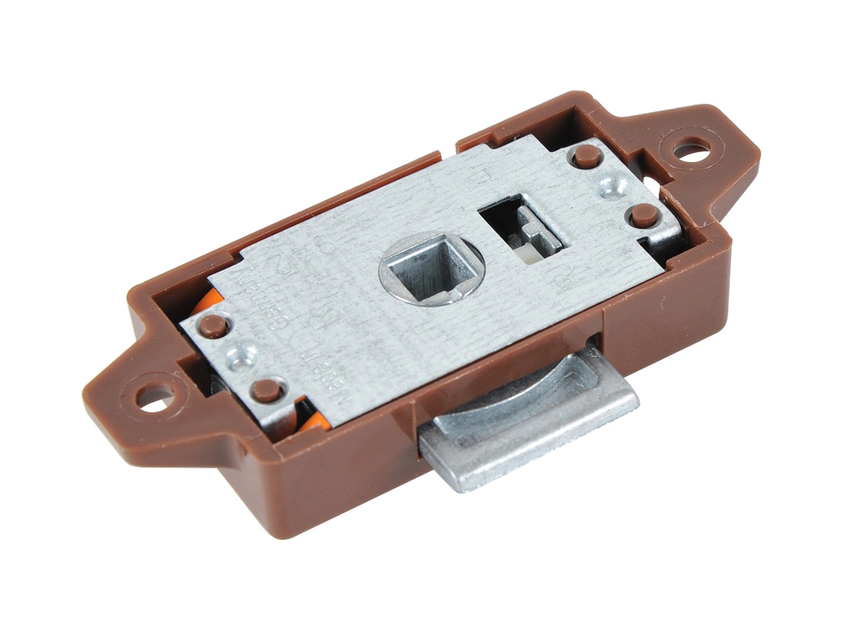 Serratura ad asta rotante