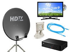 TV, parabole satellitari e Internet TV, parabole satellitari e Internet