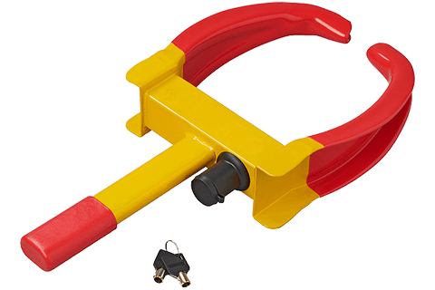 Ganasce blocca ruota