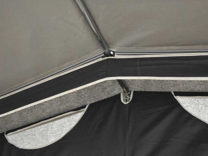 Obelink TC tendalino per veranda taglia 9 (211 - 221 cm) grigio