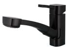 Comet Capri Piccina miscelatore con doccetta - Black