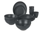 Bo-Camp Industrial Orville set di stoviglie - 16 pezzi - Antracite
