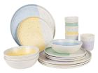 Bo-Camp Pastel Annecy set di stoviglie - 16 pezzi