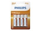 Philips LongLife AA pile - 4 pezzi