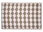 Esschert Design tappeto da esterno grafico grigio/bianco