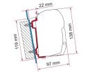 Fiamma F45 adattatore Transit High Roof
