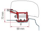 Fiamma adattatore F40Van Trafic/Vivaro/Talento/NV300 L2