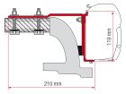 Fiamma F45 adattatore Mercedes Vito fino al 2004