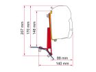 Fiamma F45/F43/F35 adattatore Ford Custom