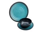 Flamefield Granite Aqua set di stoviglie - 12 pezzi