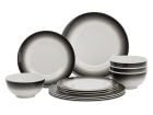 Flamefield Royale Onyx set di stoviglie 12 pezzi