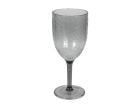 Bicchiere da vino grigio trasparente Ø8 cm