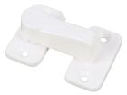 Obelink ferma anta in plastica - White