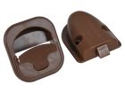 Obelink serratura da incasso per armadio - Dark brown