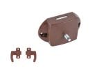 Obelink serratura a pulsante per toilette con ganci - Brown