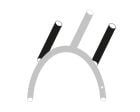 Obelink Basic Sunroof Easy Air - pali supplementari per il tetto