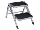 Obelink Sidney gradino doppio pieghevole - grigio