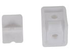 Obelink staffe angolari piccole - White