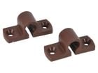 Obelink guide per asta in plastica - Brown