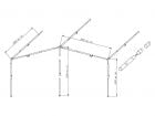 Piper struttura tendalino PowerGrip alluminio 28 mm misura 8 - 10