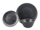 Obelink Matt Black set di stoviglie - 12-pezzi