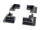 Obelink Solar set di supporti angolari (4 pezzi) - Black