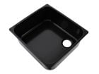 NavyLoad lavello in acciaio 35 x 32 cm - Black