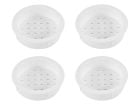 Rosette di ventilazione da incasso - White