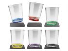 Silwy bicchieri magnetici in plastica multicolore