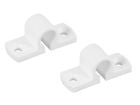 Obelink guide per asta in plastica - White