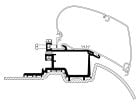 Thule adattatore supplementare Sprinter >2007 Crafter 2007 - 2016