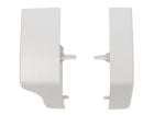 Thule Omnistor set tappi terminali profilo anteriore 5200 bianco