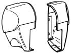 Thule Omnistor set tappi terminali tendalino a cassetta 5003 bianco