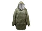 Unique Living pile oversize con cappuccio - Deep Green