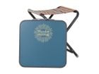 Wander Wonder Bohemian sgabello con piano d'appoggio - Ink Blue