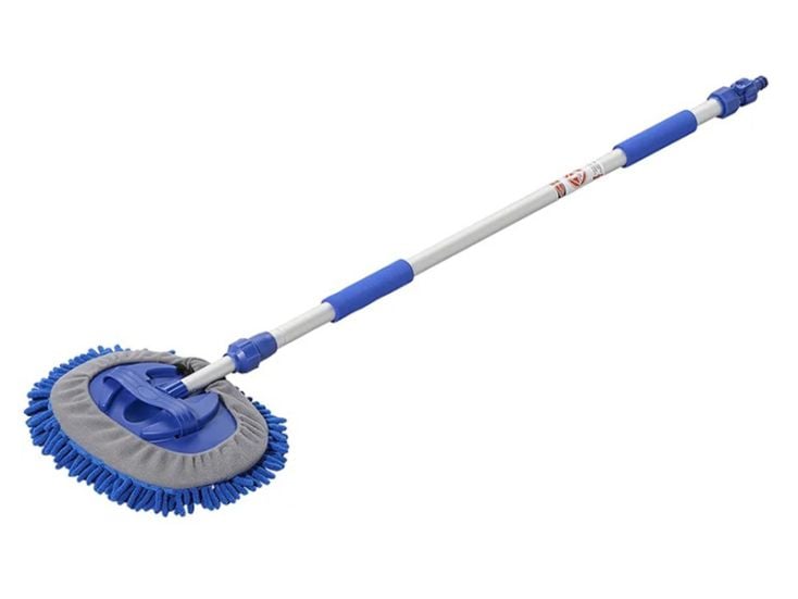 Obelink 250 spazzola telescopica in microfibra - blu