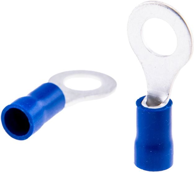 Capocorda blu ad anello set da 10 pezzi - 5,3 MM