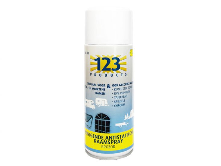 123 Products Prozor spray antistatico per finestre