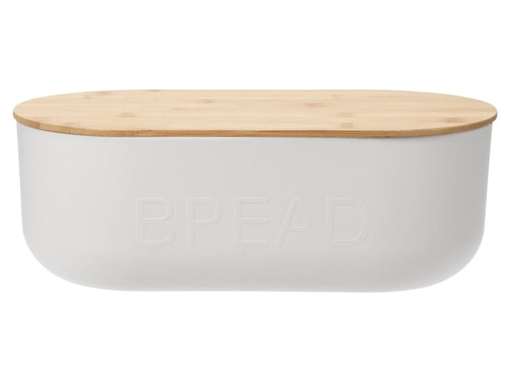 Portapane con coperchio in bambù