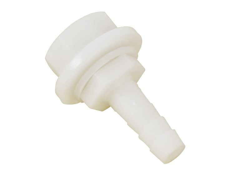 Raccordo dritto per tubo con dado 10 mm