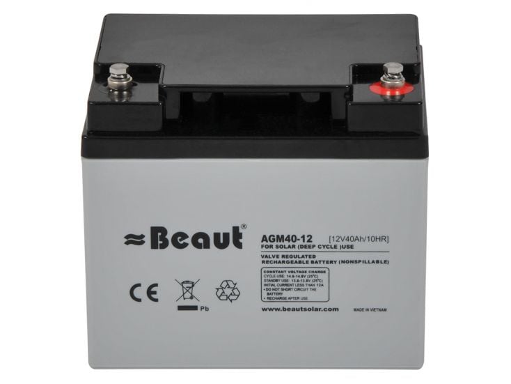 Beaut batteria AGM 40 Ah