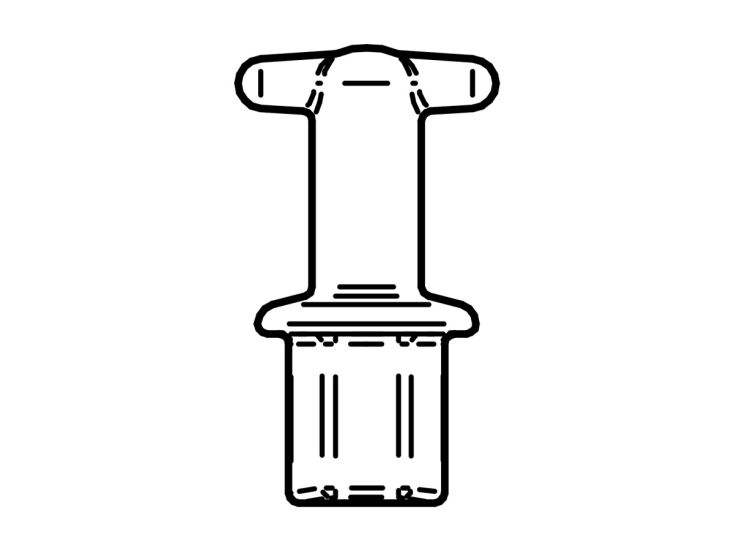 Thule Omnistor parte superiore manovella