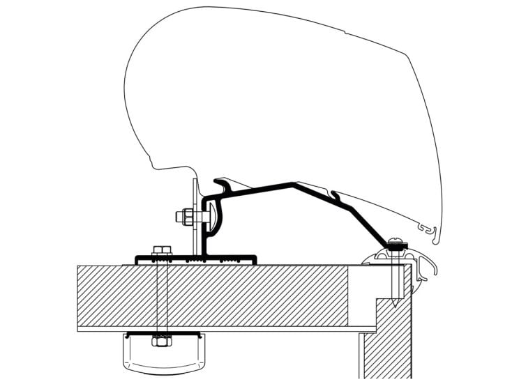 Thule adattatore LMC Caravan