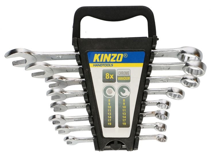 Kinzo set chiavi combinate inglese/ad anello