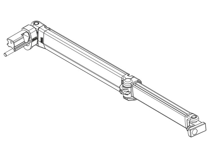 Fiamma braccio sinistro F45S 300-450