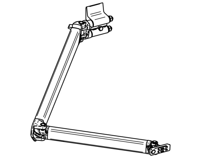 Thule Omnistor braccio destro 4900 300-350